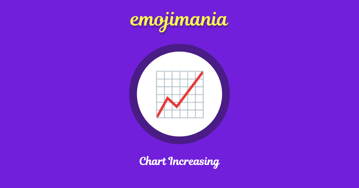 Chart Increasing Emoji copy and paste