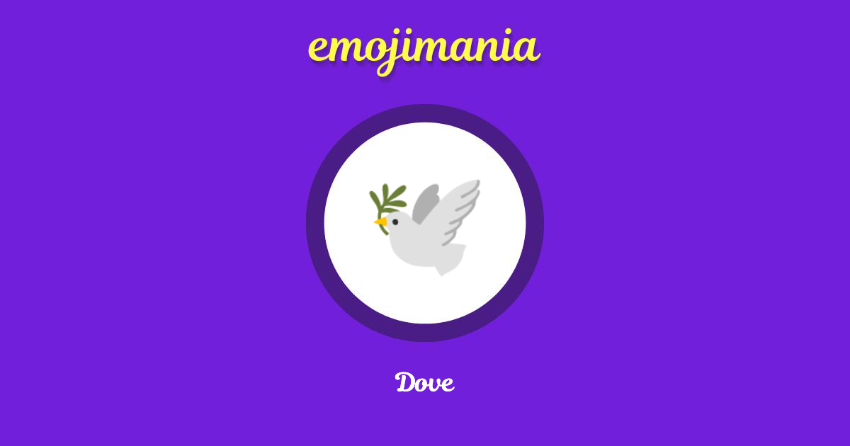 Dove Emoji copy and paste