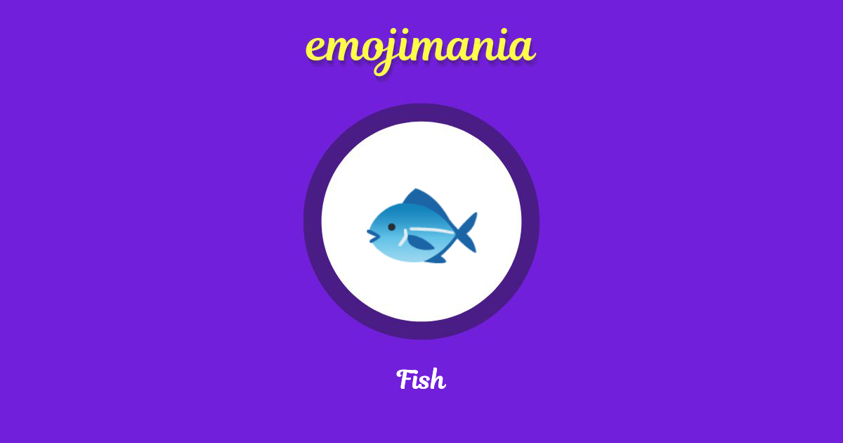Fish Emoji copy and paste
