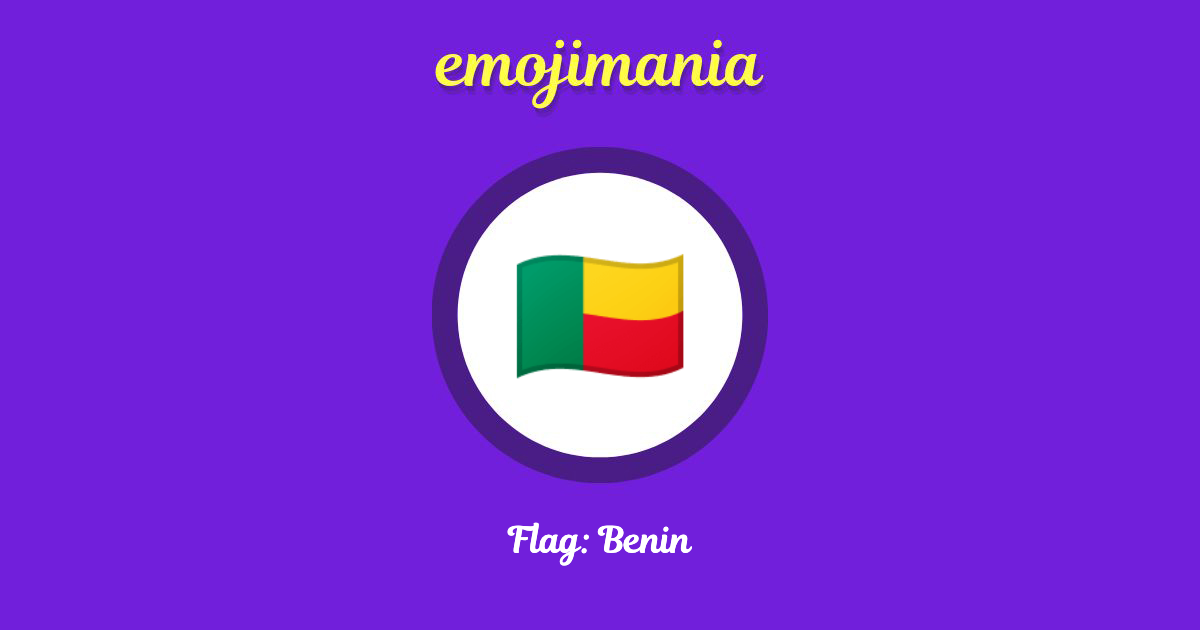 Flag: Benin Emoji copy and paste