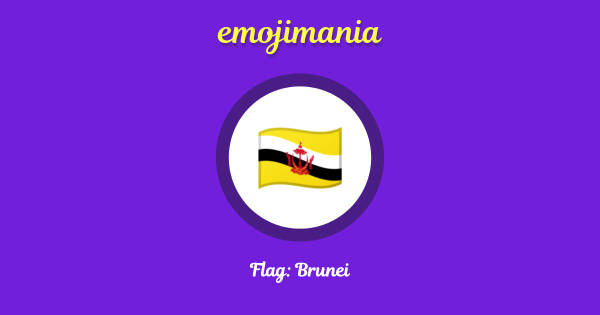 Flag: Brunei Emoji copy and paste