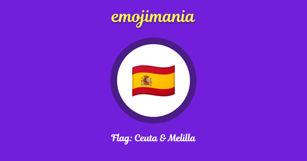 Flag: Ceuta & Melilla Emoji copy and paste