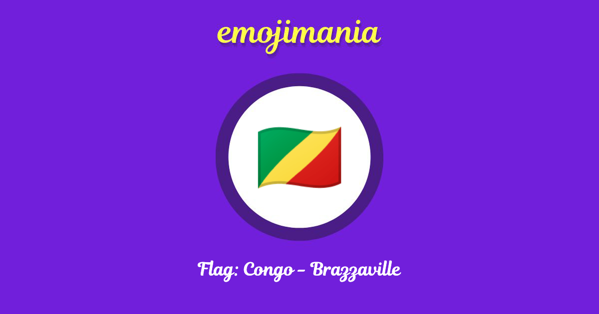 Flag: Congo - Brazzaville Emoji copy and paste