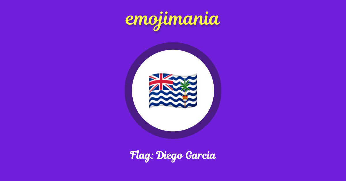 Flag: Diego Garcia Emoji copy and paste