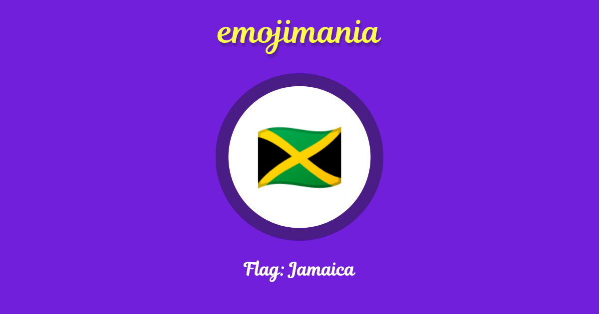 Flag: Jamaica Emoji copy and paste