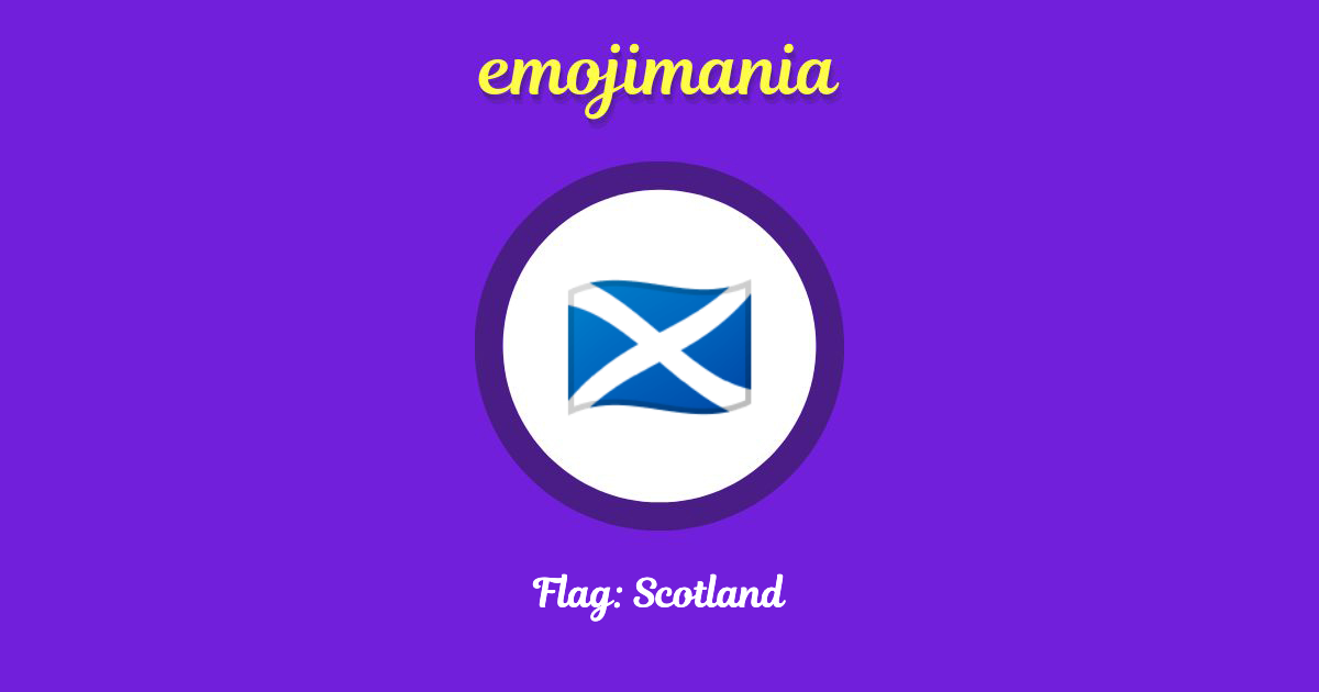 Flag: Scotland Emoji copy and paste