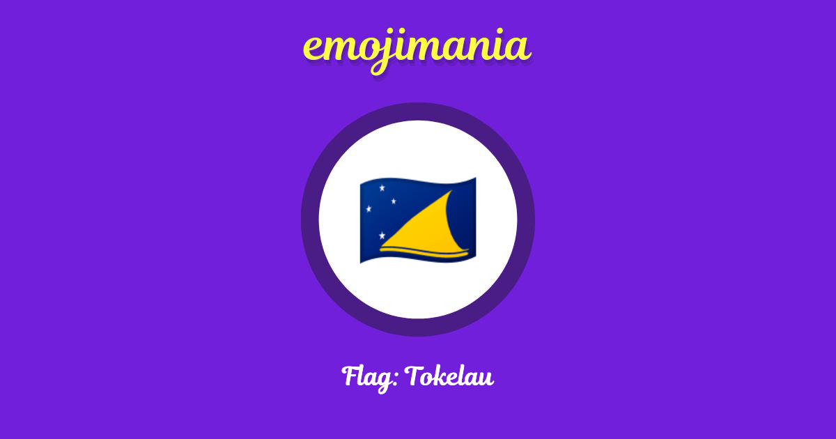 Flag: Tokelau Emoji copy and paste