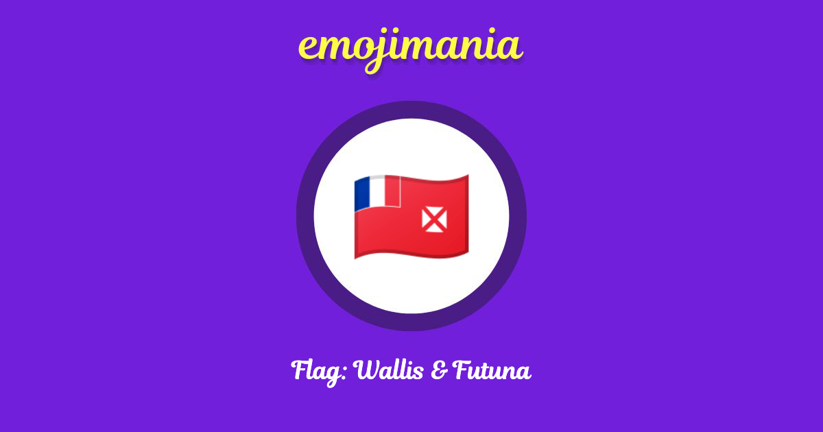 Flag: Wallis & Futuna Emoji copy and paste