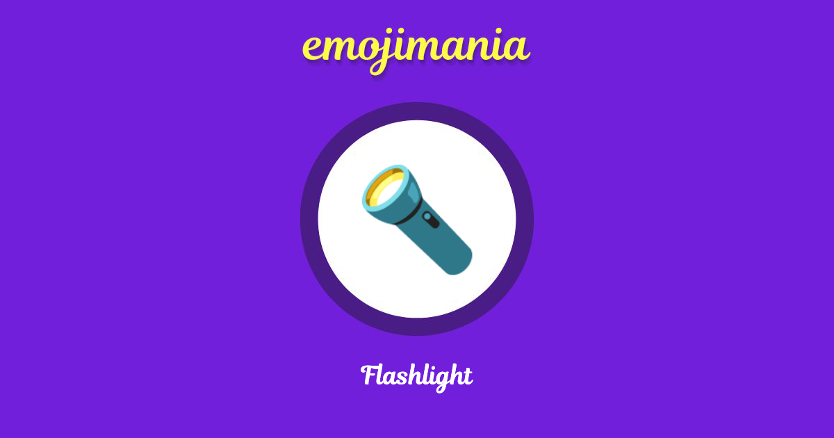 Flashlight Emoji copy and paste
