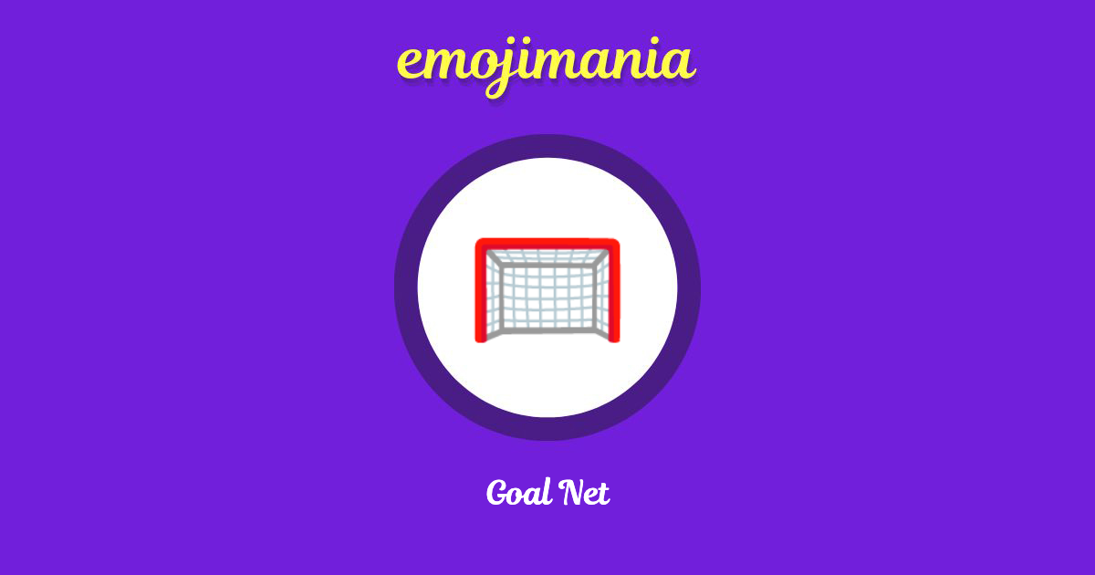 Goal Net Emoji copy and paste