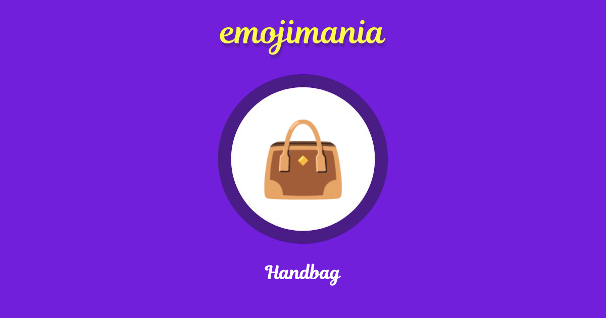 Handbag Emoji copy and paste