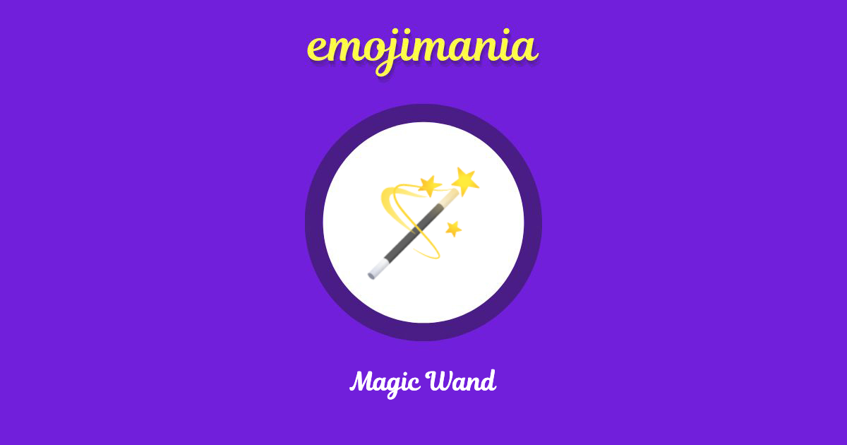 Magic Wand Emoji copy and paste