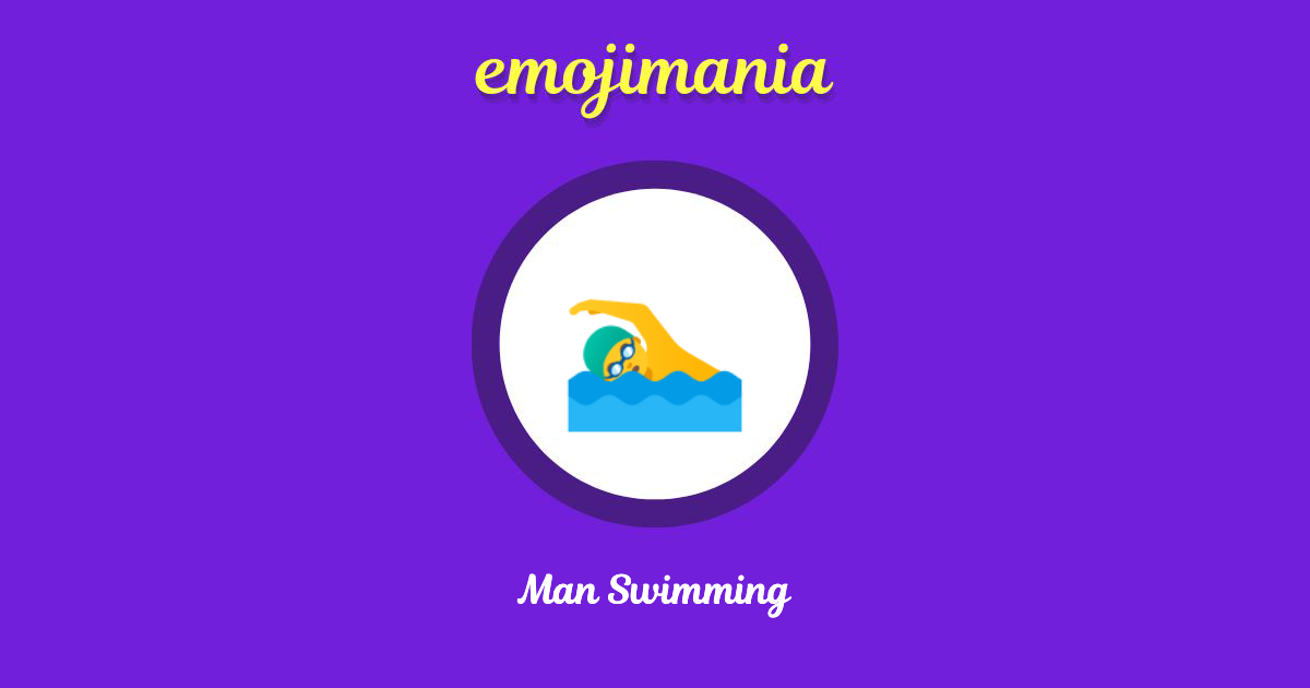 Man Swimming Emoji copy and paste