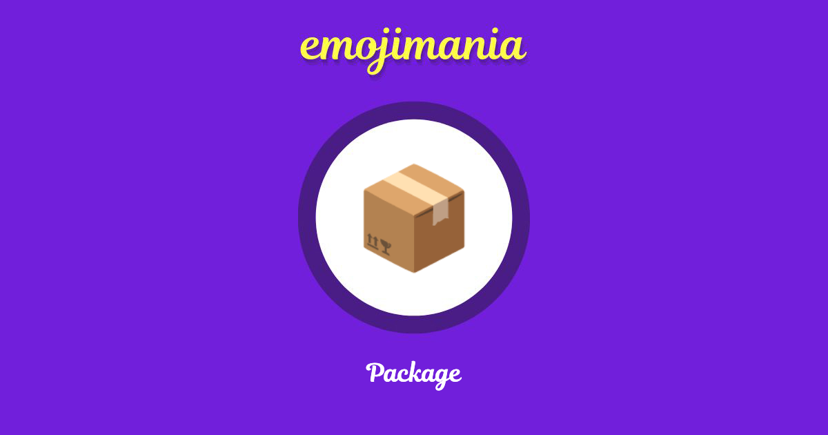 Package Emoji copy and paste
