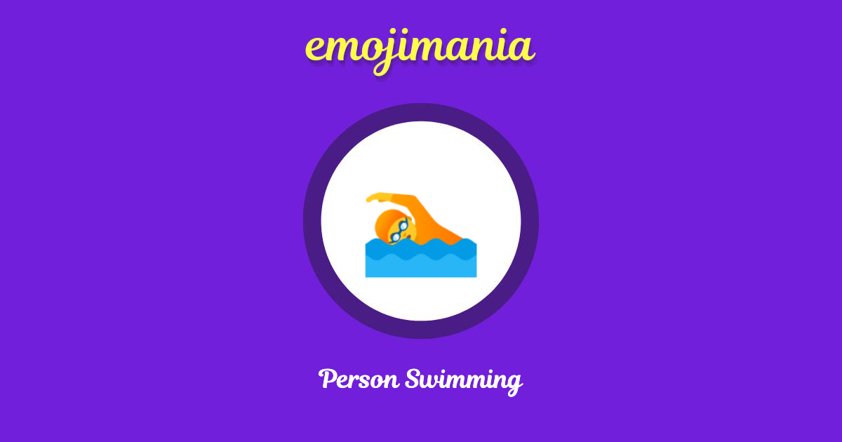 Person Swimming Emoji copy and paste