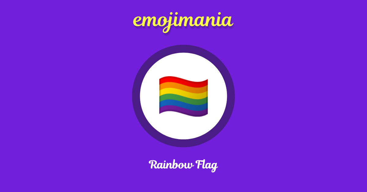 Rainbow Flag Emoji copy and paste