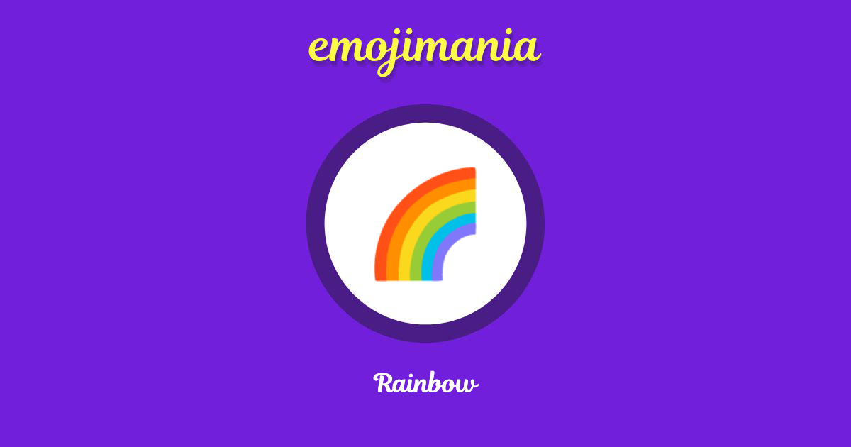 Rainbow Emoji copy and paste