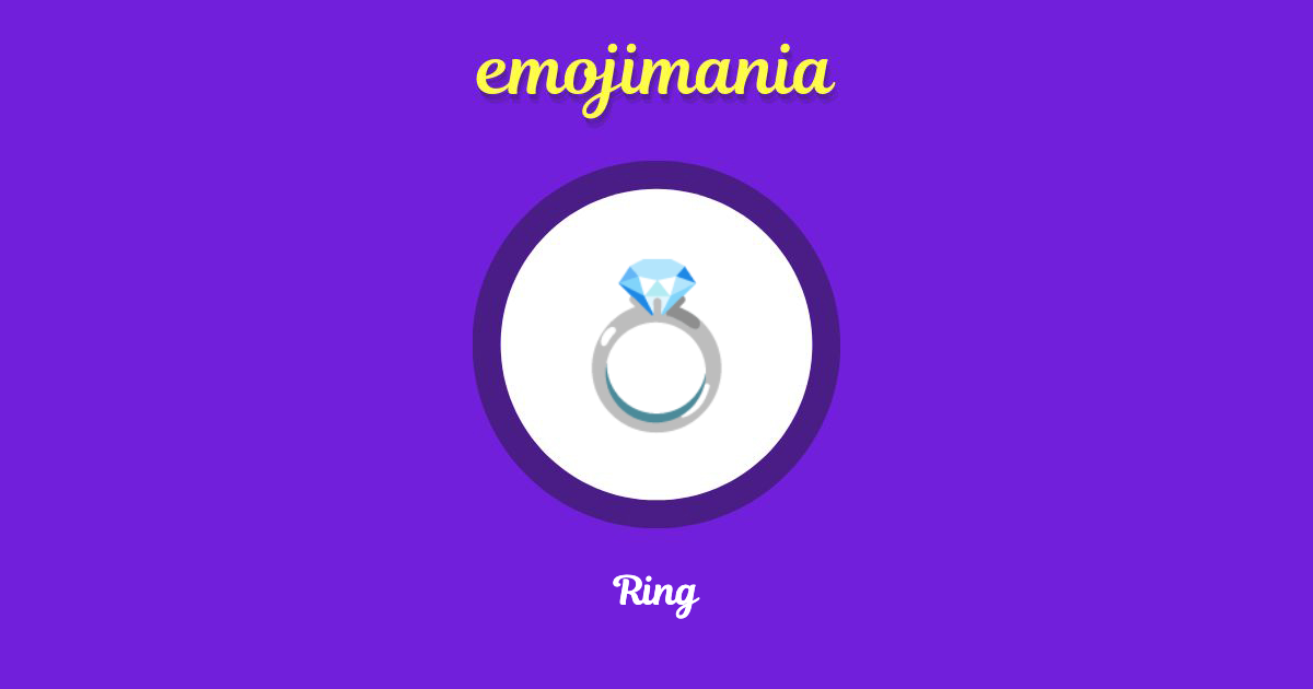 Ring Emoji copy and paste