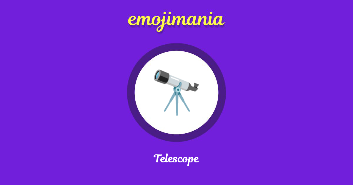 Telescope Emoji copy and paste