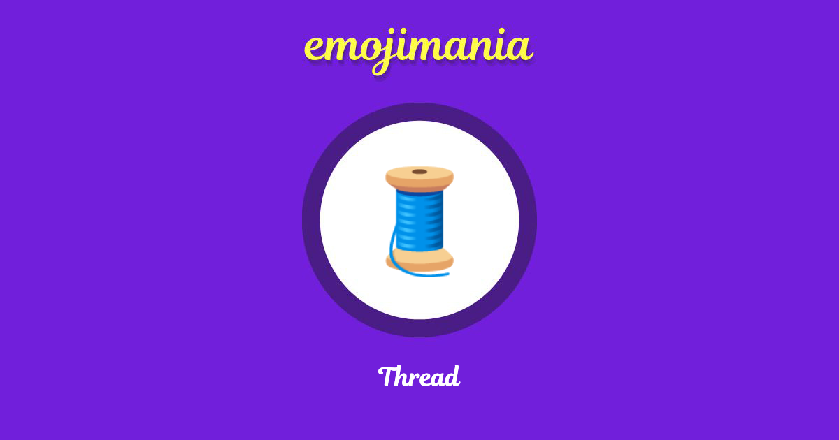 Thread Emoji copy and paste