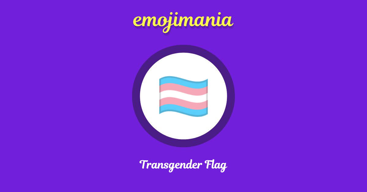 Transgender Flag Emoji copy and paste