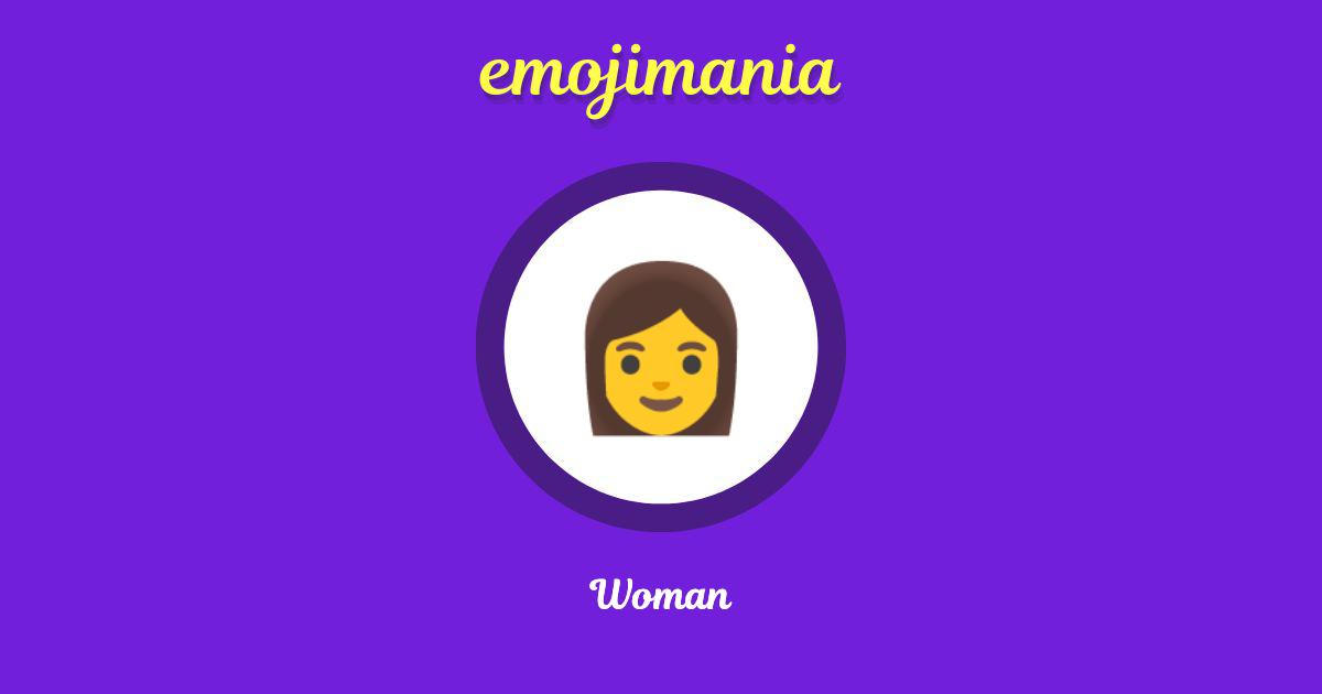 Woman Emoji copy and paste