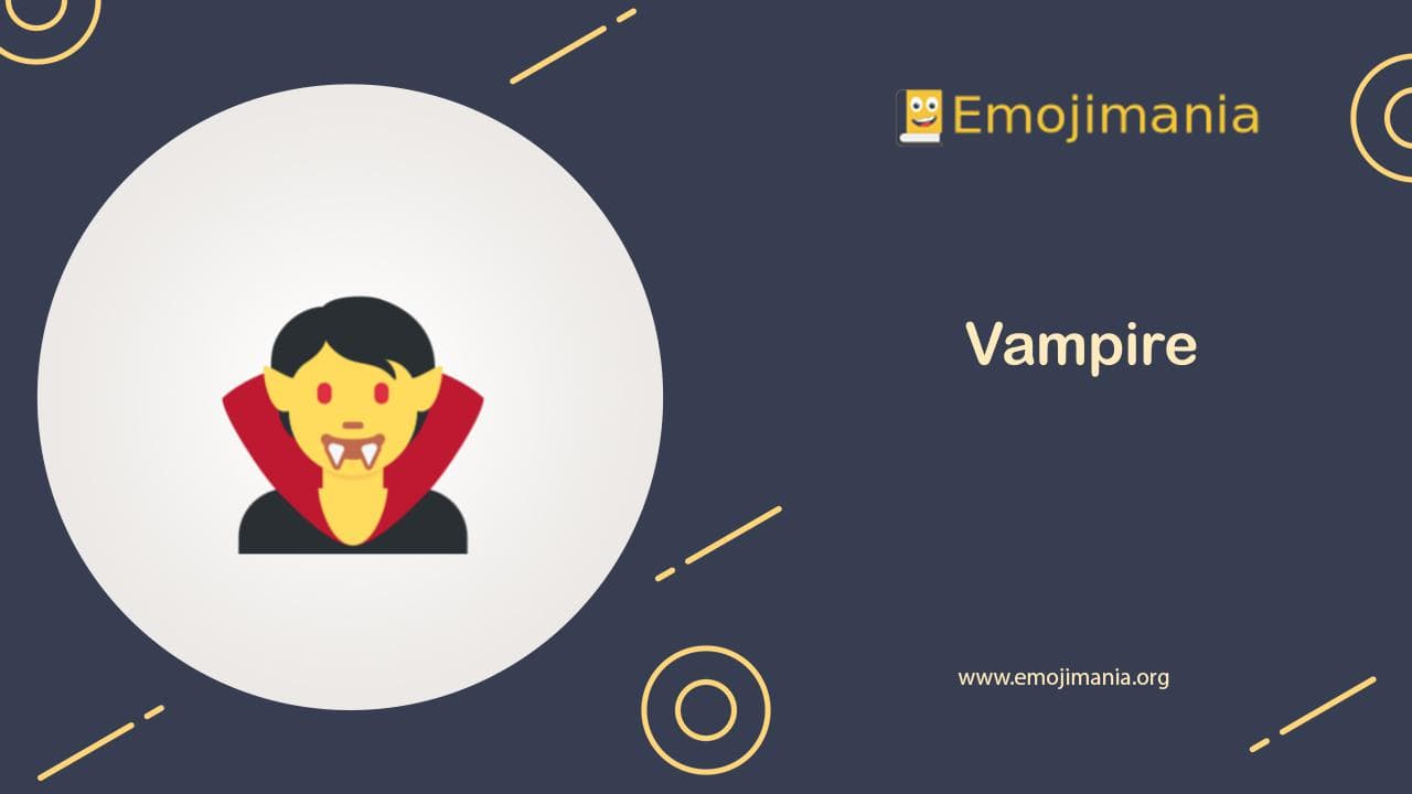 Vampire Emoji
