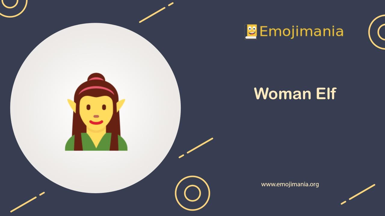 Woman Elf Emoji