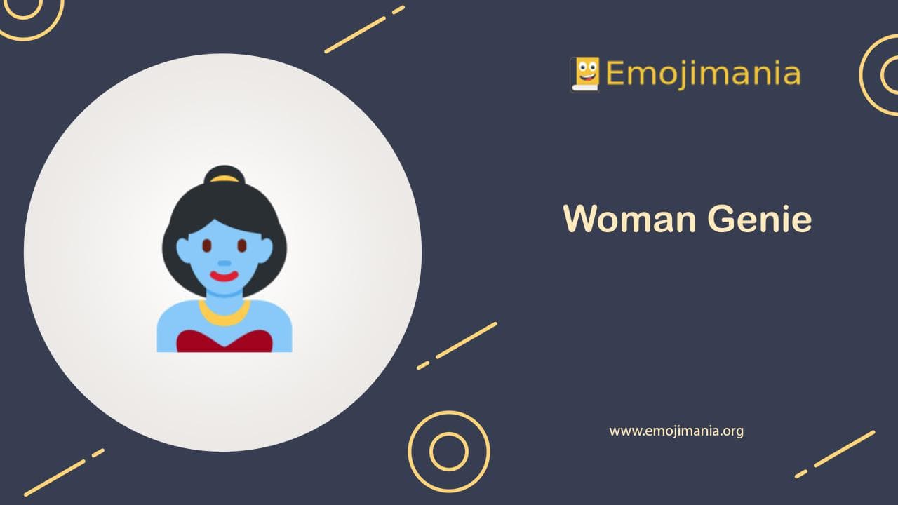 Woman Genie Emoji