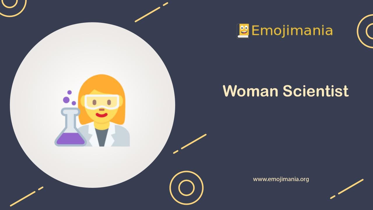 Woman Scientist Emoji