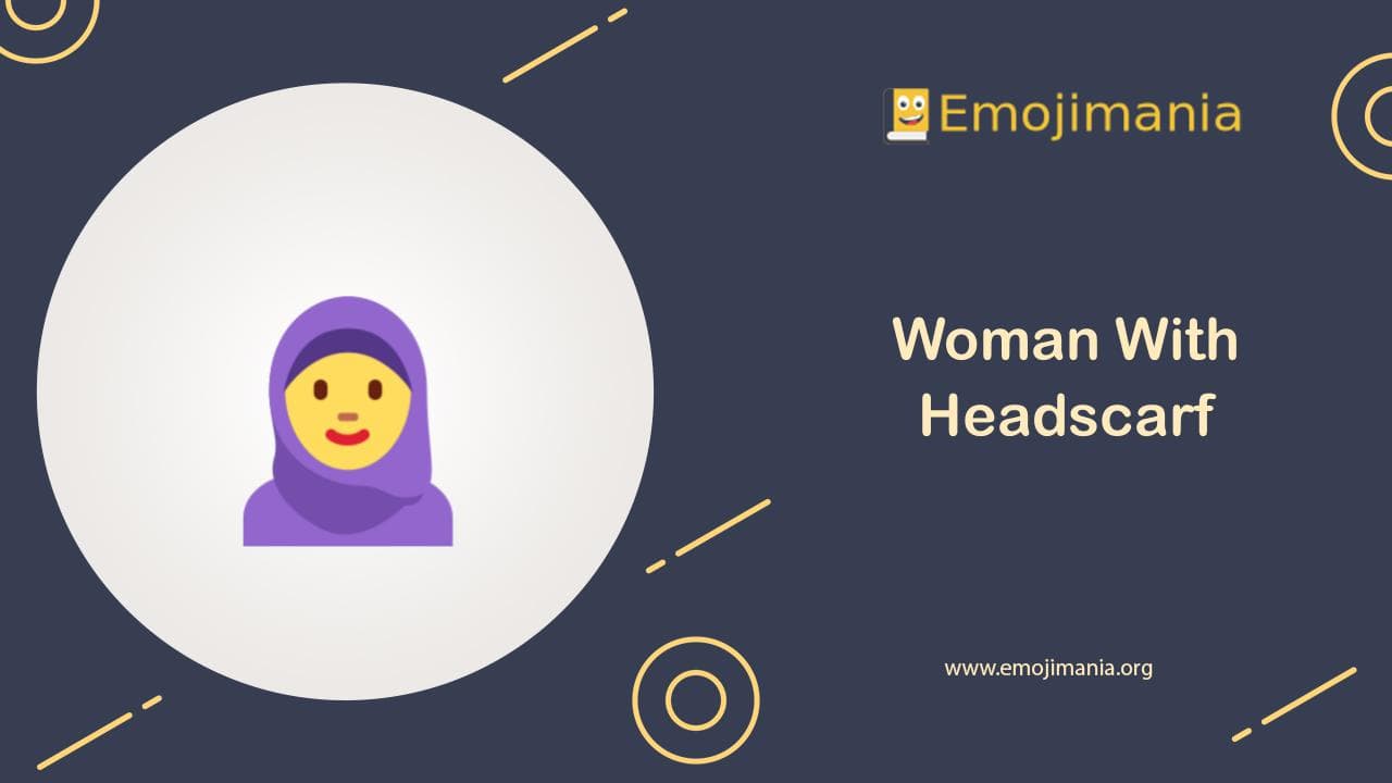 Woman With Headscarf Emoji