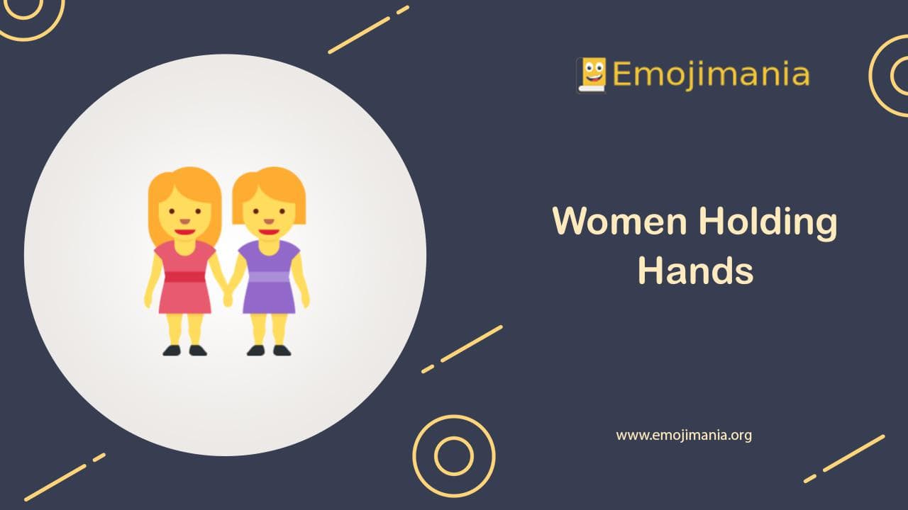 Women Holding Hands Emoji