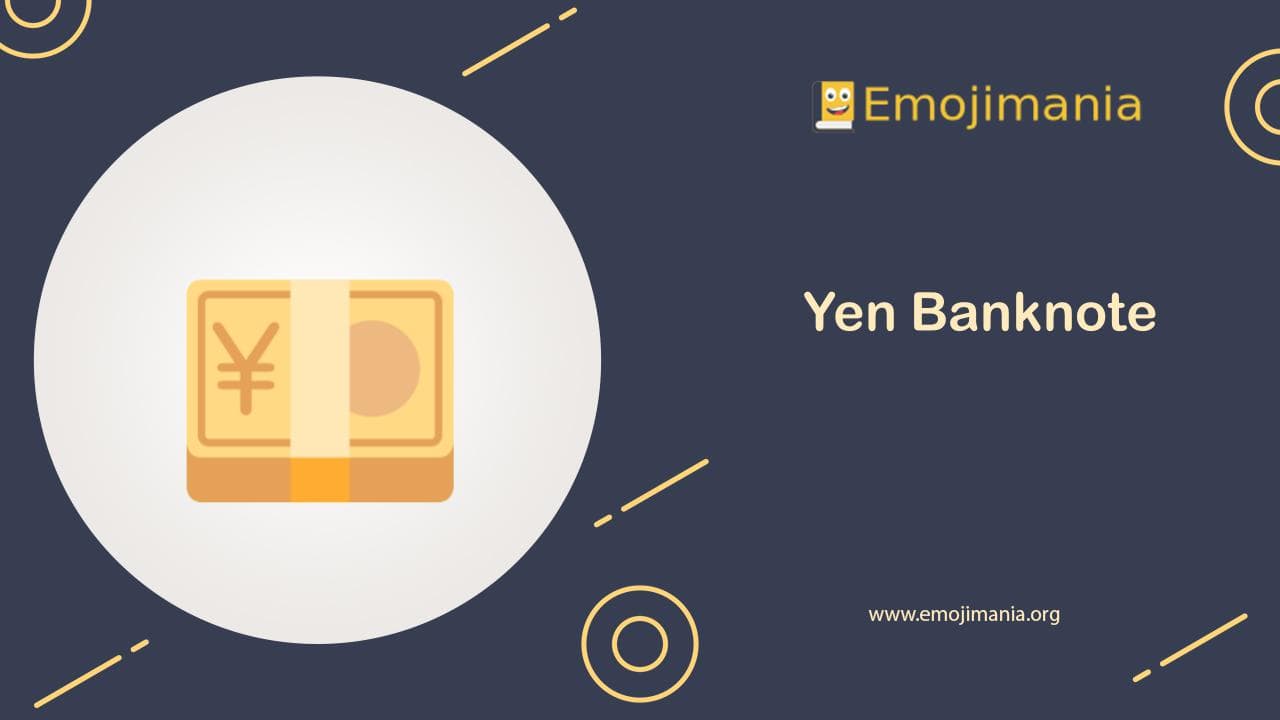 Yen Banknote Emoji