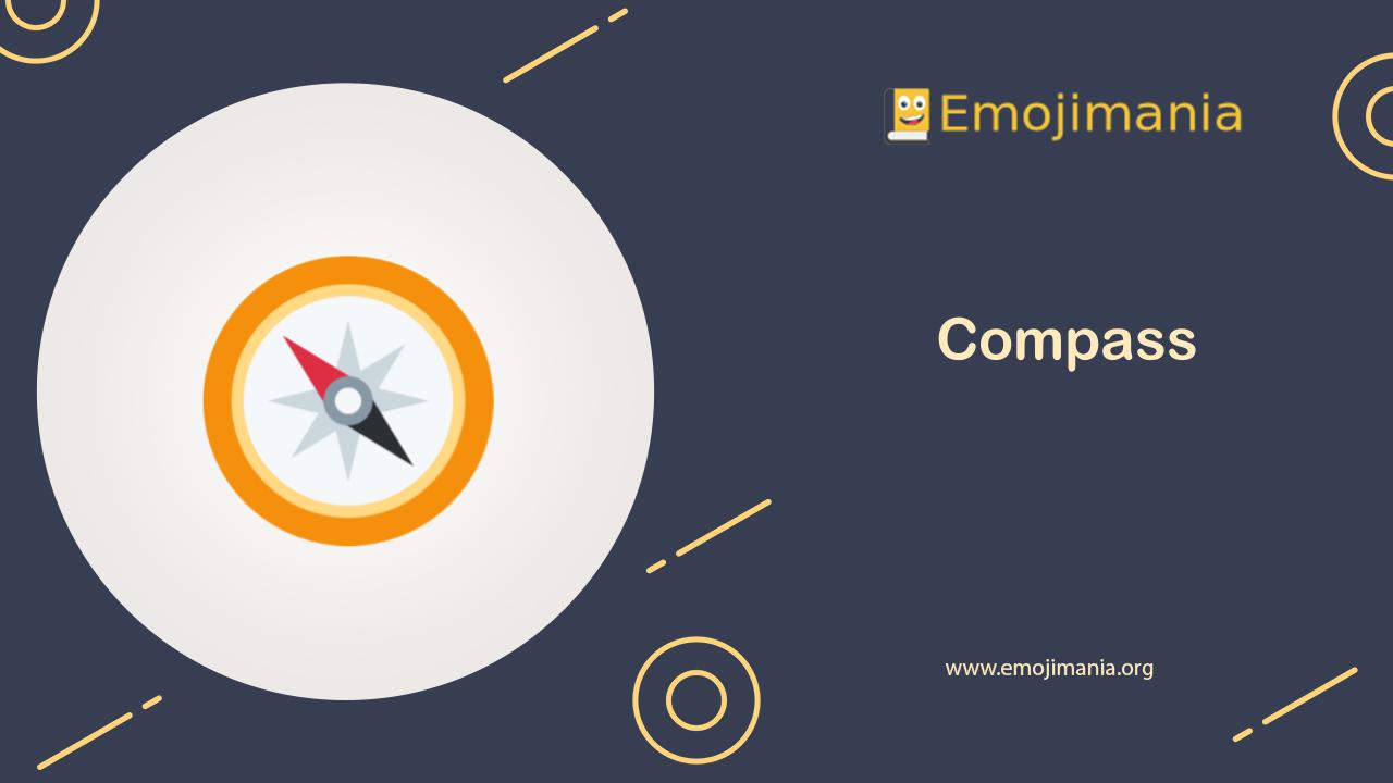 🧭 Meaning Compass Emoji Copy and Paste