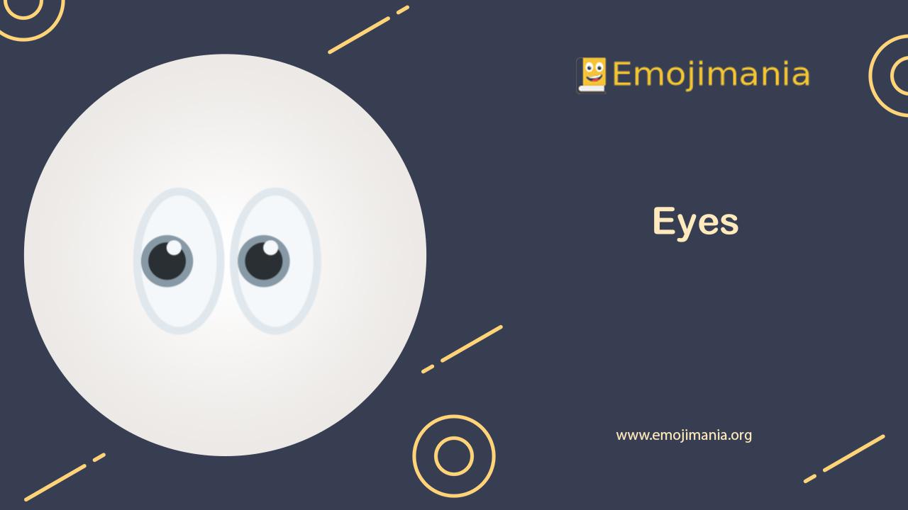 👀 Meaning Eyes Emoji Copy and Paste
