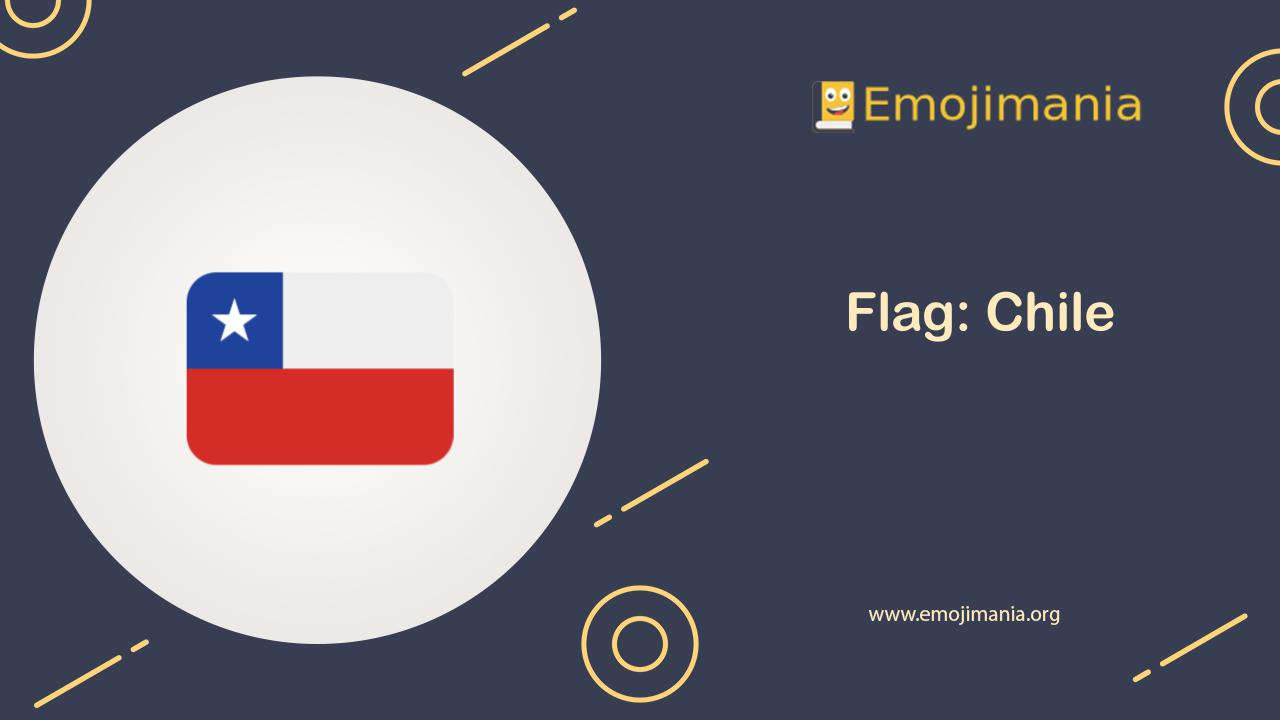 🇨🇱 Meaning Flag Chile Emoji Copy and Paste
