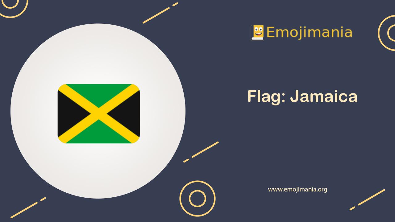 🇯🇲 Meaning Flag Jamaica Emoji Copy and Paste