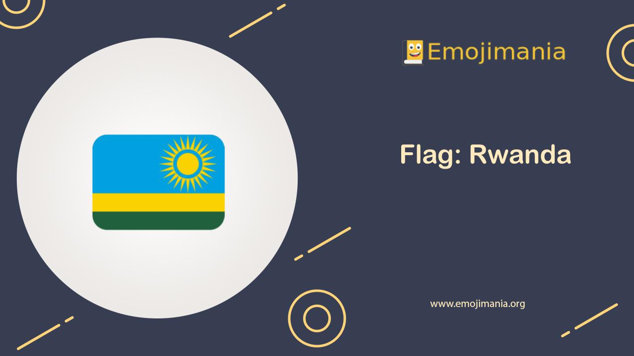 🇷🇼 Meaning Flag Rwanda Emoji Copy and Paste