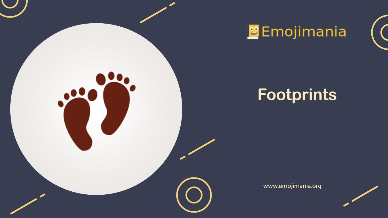 👣 Meaning Footprints Emoji Copy and Paste