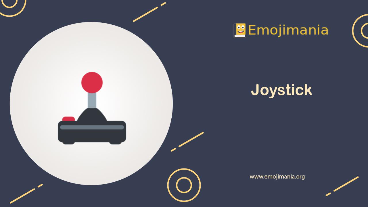 🕹 Meaning  Joystick Emoji  Copy and Paste