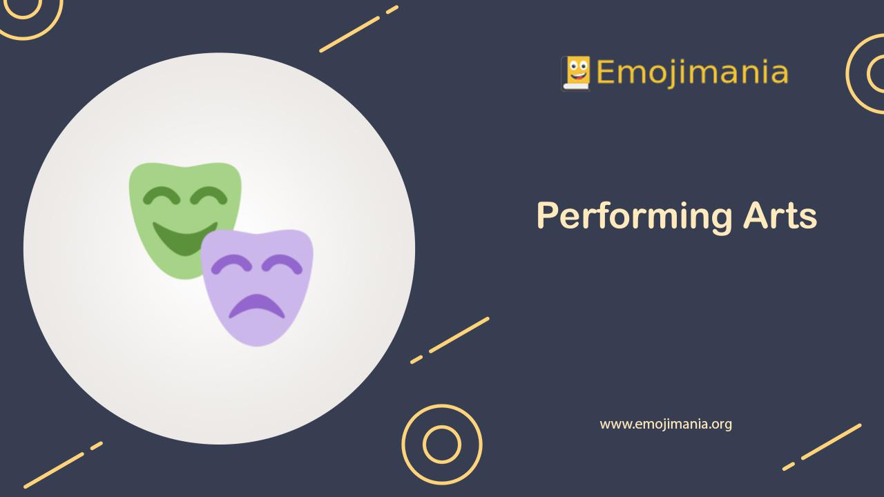 🎭 Meaning Performing Arts Emoji Copy and Paste