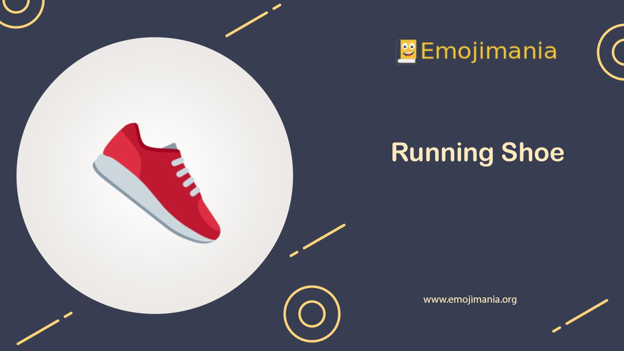 👟 Meaning Running Shoe Emoji Copy and Paste