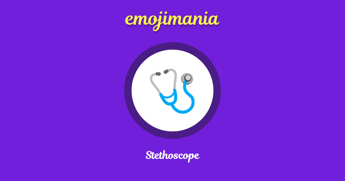 🩺 Stethoscope emoji Copy & Paste Emojimania